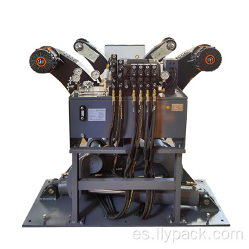 Máquina automática de soporte de rollo de molino sin eje hidráulico